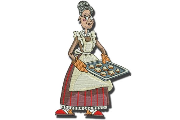 Grannys Cookies: A Holiday Embroidery Gem