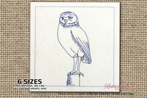 Review: Burrowing Owls Lineart Design
