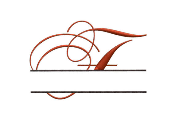 Split Monogram Font Letter F Review