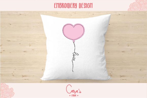 Valentine Balloon Aplique Review